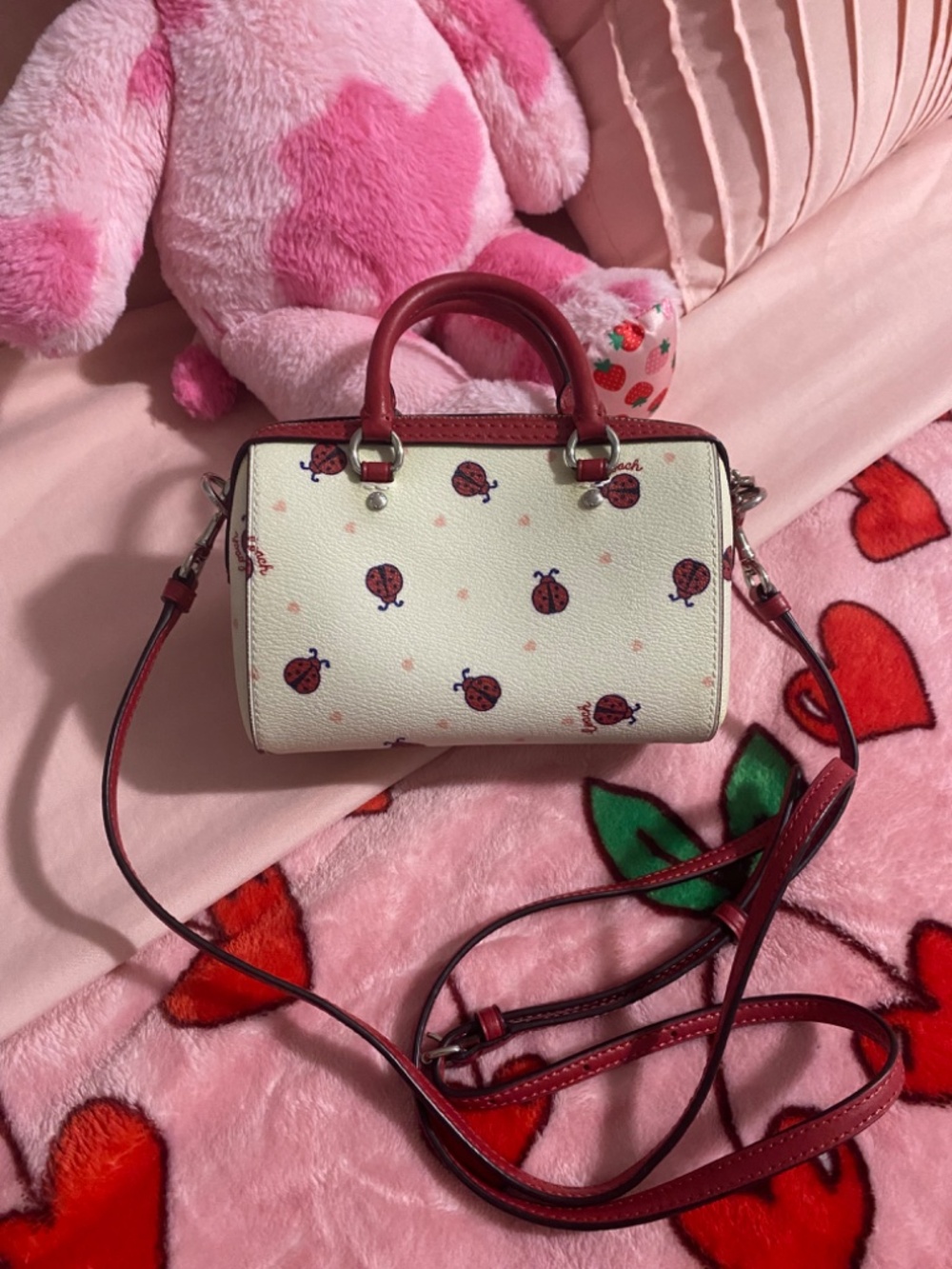 Coach Micro Rowan with Ladybug Print - Picture 5 of 5